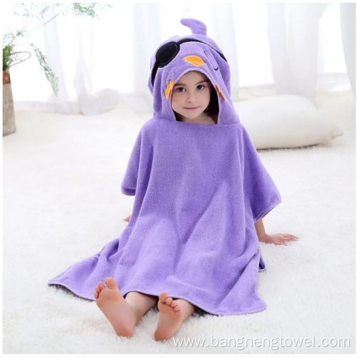 Kids Hooded Beach Bath Towel